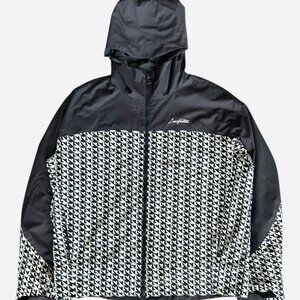 Louis Vuitton Bicolor Dove Houndstooth Padded Jacket